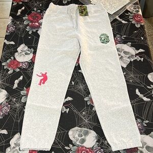 NWT BAPE x UNION LOS ANGELES 30TH ANNIVERSARY GREY SWEATPANTS MENS L OR XL RARE